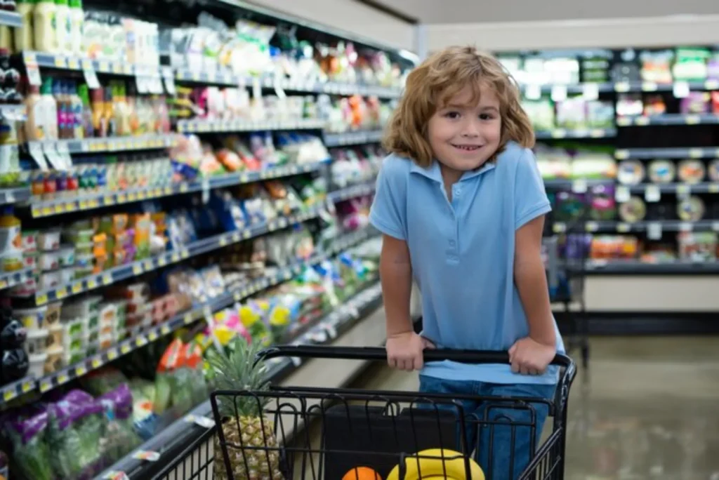 Child's Supermarket Trolley