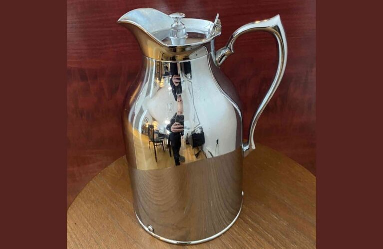thermos stronglass pitcher toronto canada vintage 15 inches tall