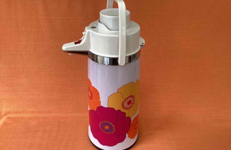 thermos stronglass pitcher toronto canada vintage 12 inches tall