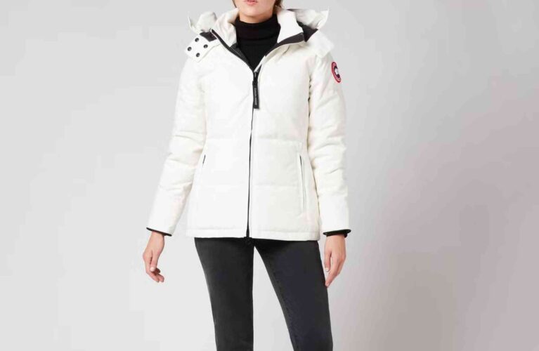 white canada goose parka women's 000076354