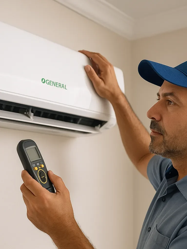 Can I upgrade to O General inverter AC in UAE