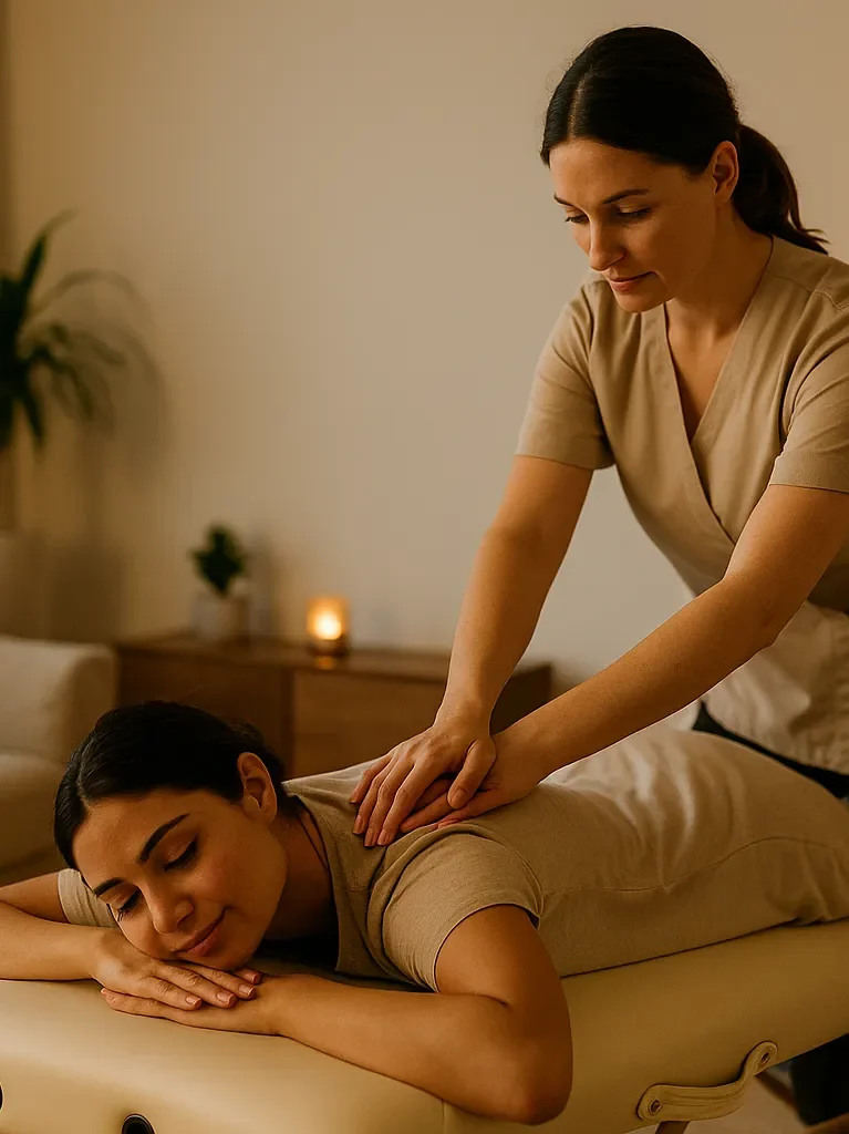 Do home massage services in Dubai provide music therapy