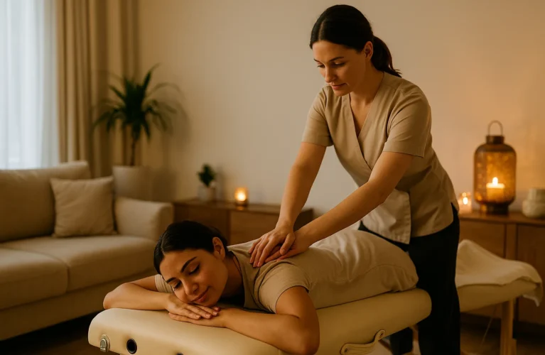 Do home massage services in Dubai provide music therapy