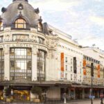 Paris France BHV Department Store Route