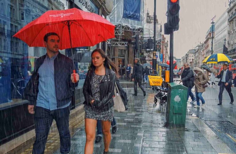 Rainy Day Shopping Routes in London