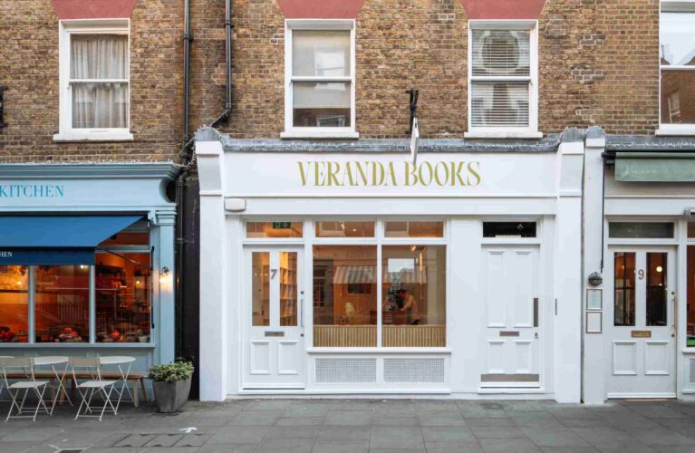 UK London Marylebone shops cafes and book stops