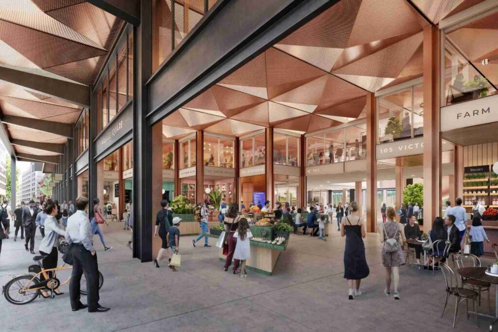 UK London Rainy Day Mall to Mall Plan