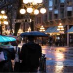 Rain Day Shopping In Vancouver
