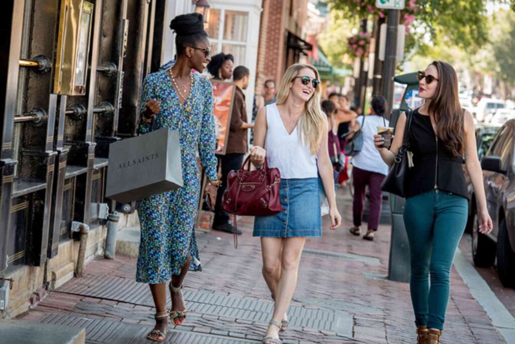 Georgetown Shopping Walk DC