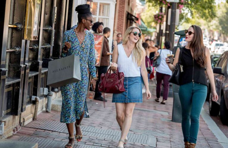 Georgetown Shopping Walk DC