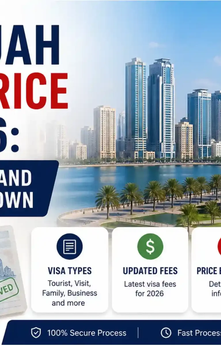 Sharjah Visa Price in 2026 Updated Fees and Price Breakdown