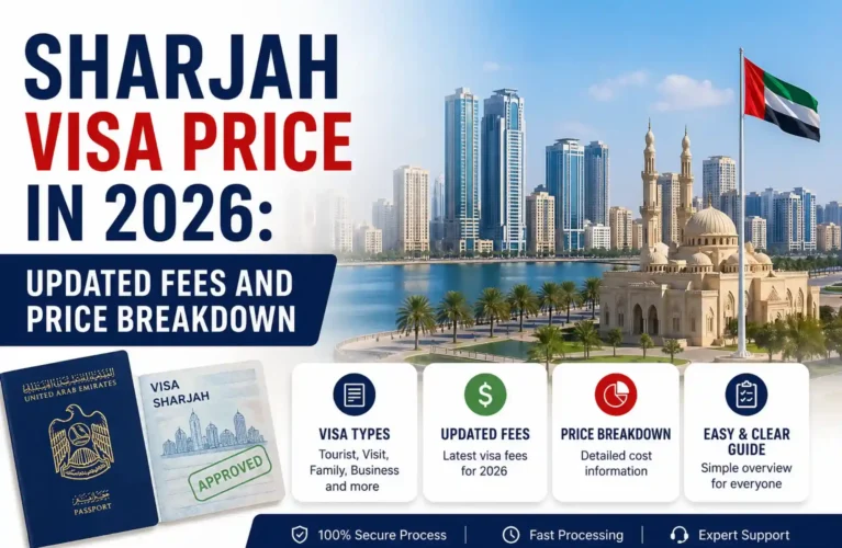 Sharjah Visa Price in 2026 Updated Fees and Price Breakdown