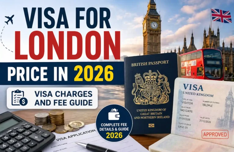 Visa for London Price in 2026 Visa Charges and Fee Guide