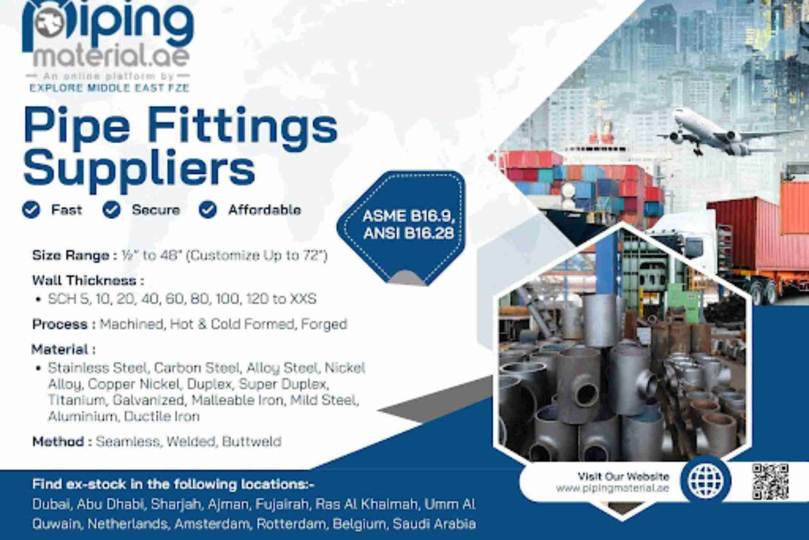 How to Choose the Right SS Pipe Fittings for Your Plumbing System