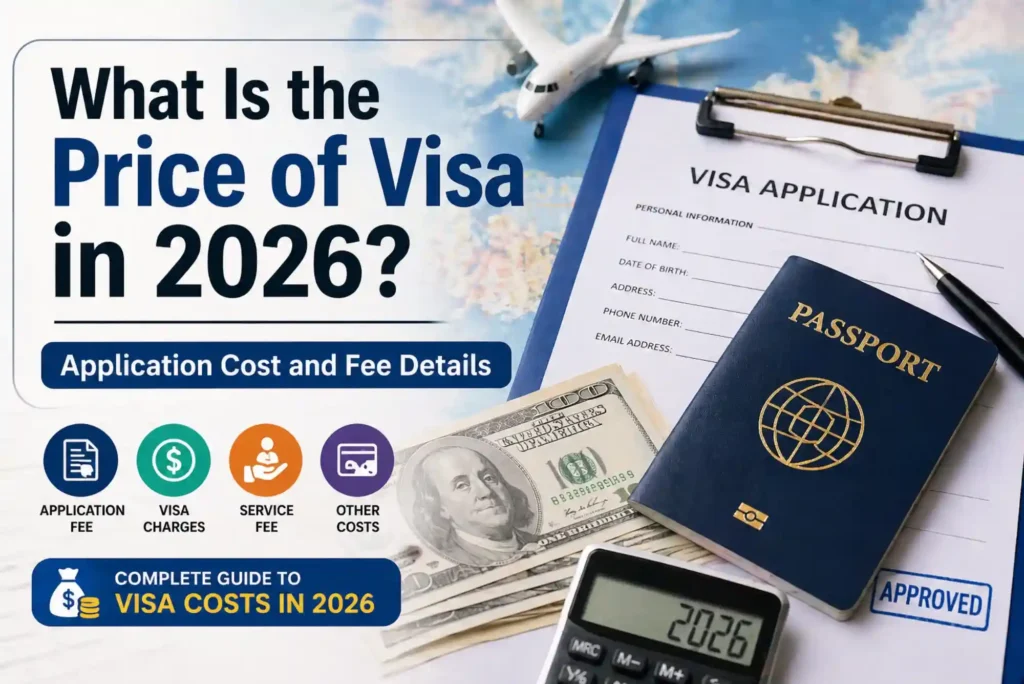 What Is the Price of Visa in 2026 Application Cost and Fee Details