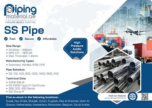 How SS Pipe Improves Durability and Performance in Industrial Applications