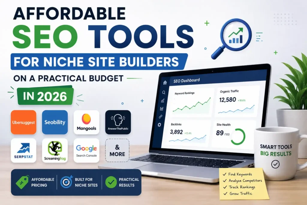 Affordable SEO Tools for Niche Site Builders on a Practical Budget in 2026