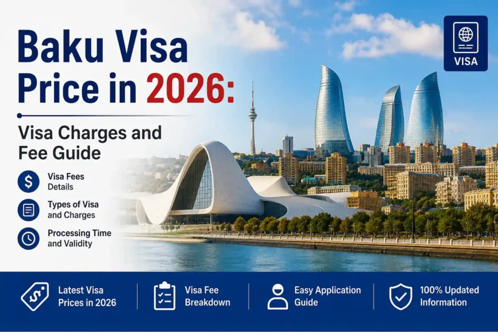 Baku Visa Price in 2026 Visa Charges and Fee Guide
