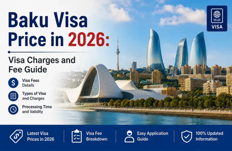 Baku Visa Price in 2026 Visa Charges and Fee Guide