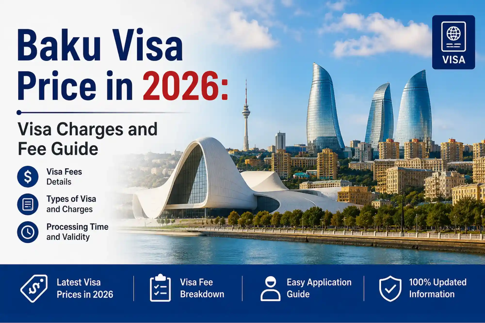 Baku Visa Price in 2026 Visa Charges and Fee Guide