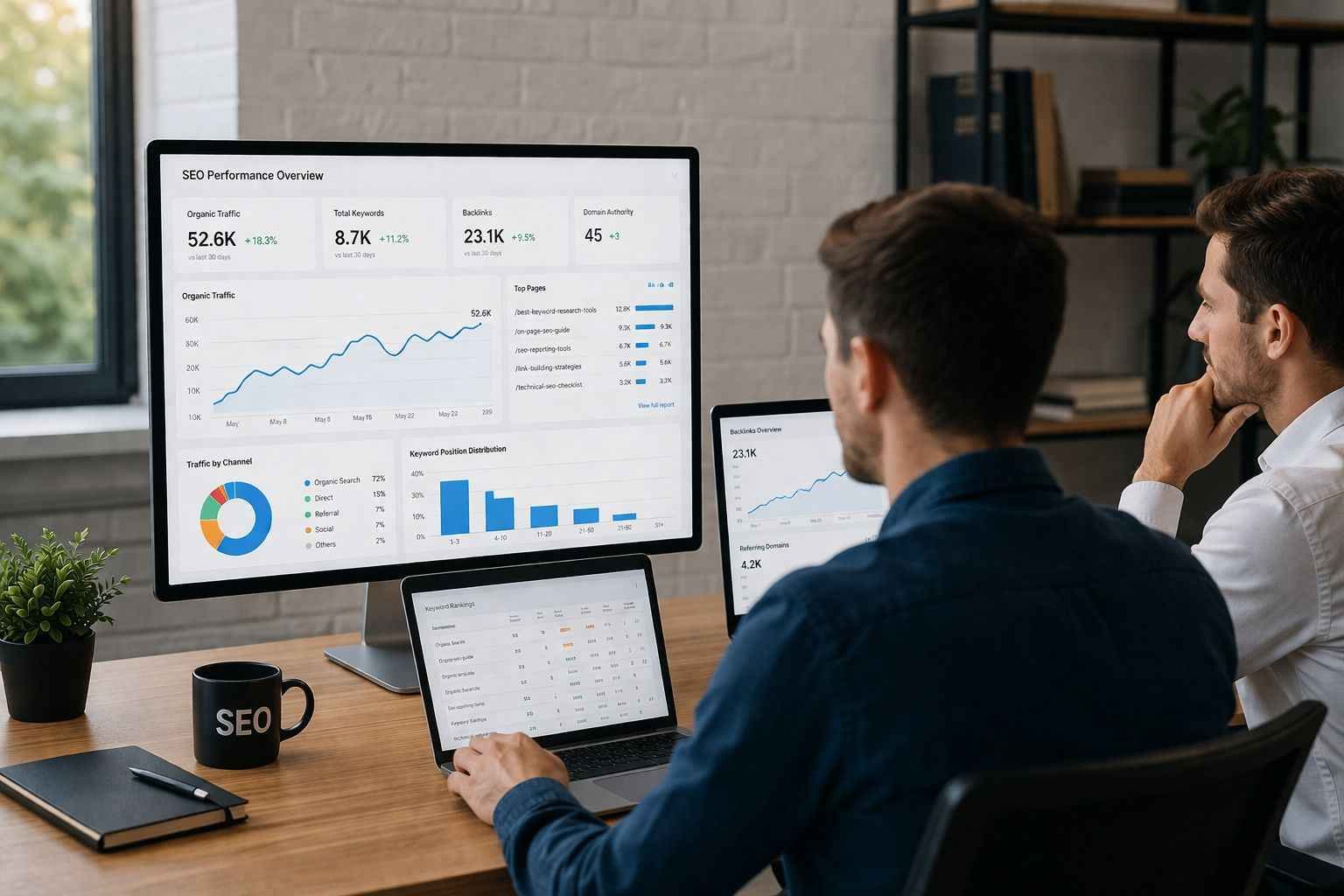 Best SEO Reporting Tools for Niche Site Builders showing content output and SEO progress clearly in 2026